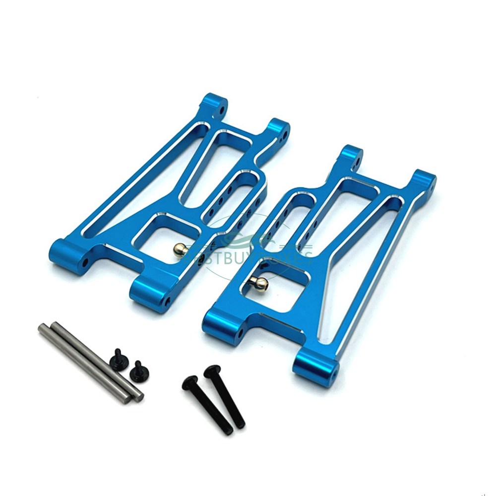 MJX Hyper Go 10208 aluminum upgrade — Rear Lower Arm 988 Blue option image