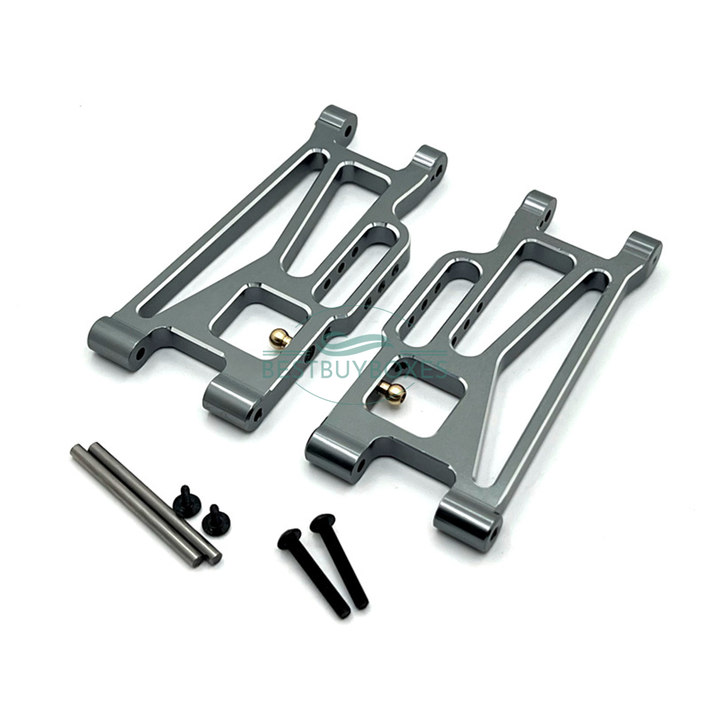 MJX Hyper Go 10208 aluminum upgrade — Rear Lower Arm 988 Gray option image