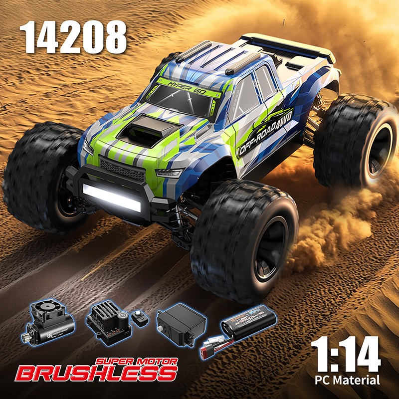 MJX Hyper Go 14208 1/14 brushless RC monster truck