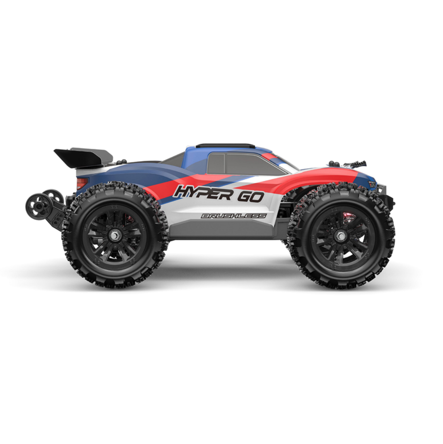 MJX 16212 high-speed RC truck action view