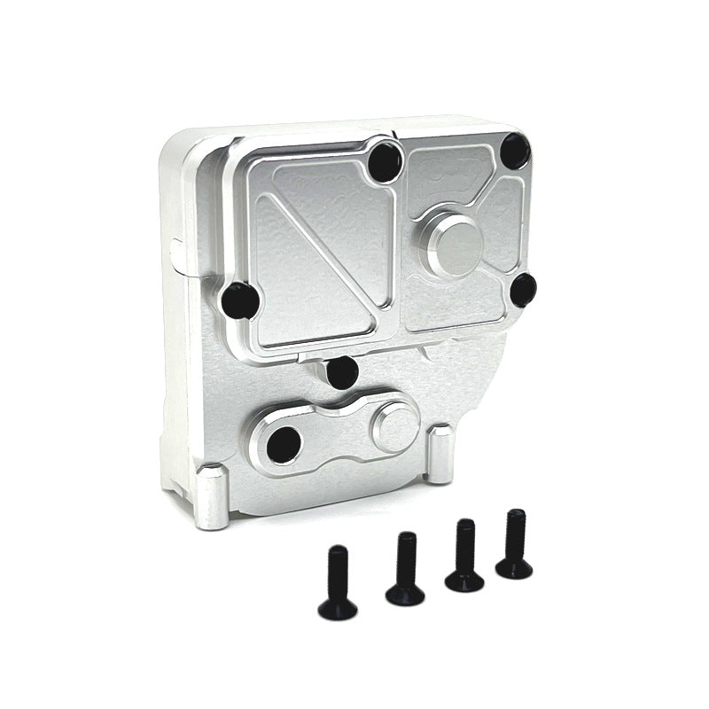 MJX H12Y aluminum center gearbox housing in silver