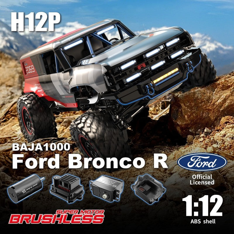 MJX Hyper Go H12P Ford Bronco R 1/12 RC crawler