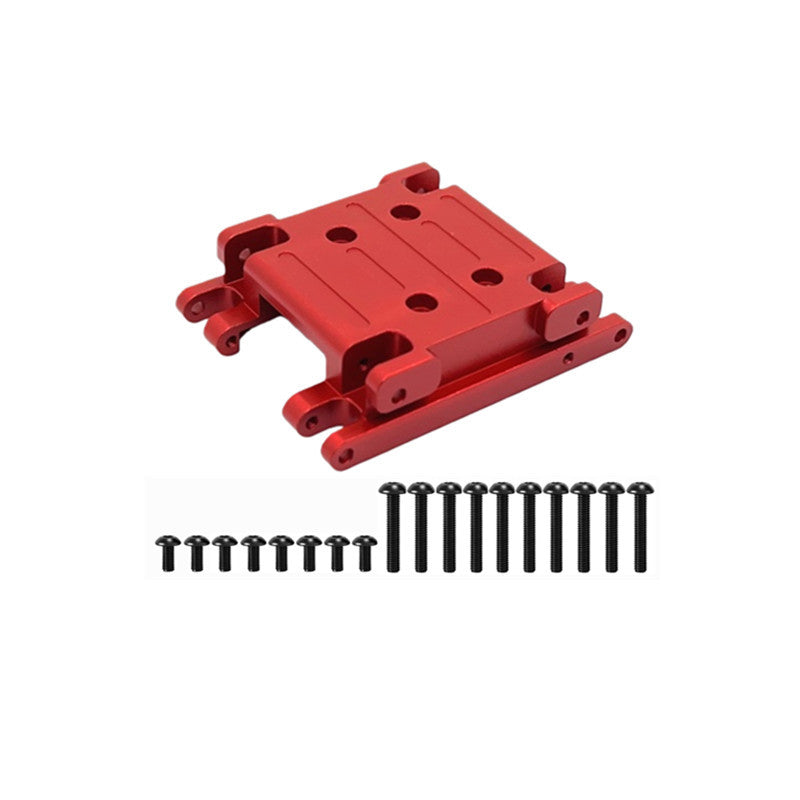 MJX H18P aluminum gearbox base in red