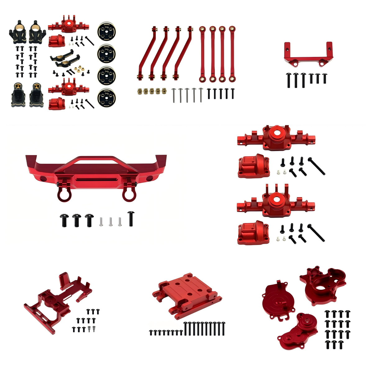 MJX Hyper Go H18P metal upgrade parts collection