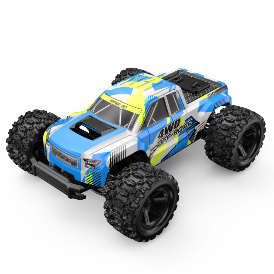 MJX Hyper Go 18208 blue and silver body shell