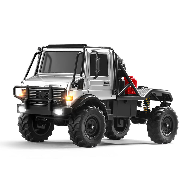 MNRC MN-333 silver 1/18 alloy-body RC crawler