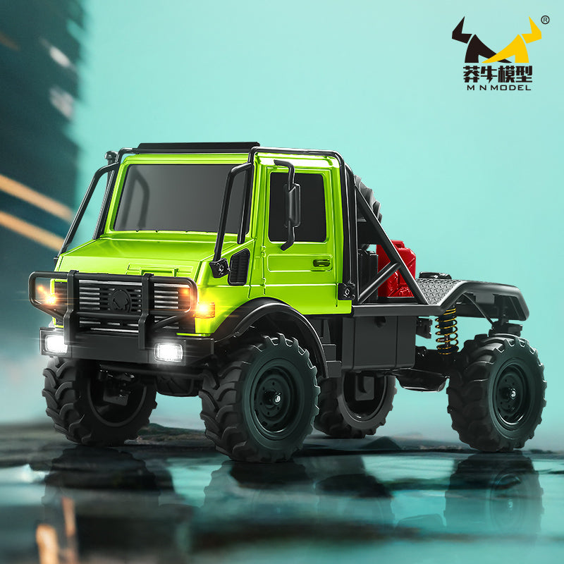MNRC MN-333 4WD scale RC crawler on a trail