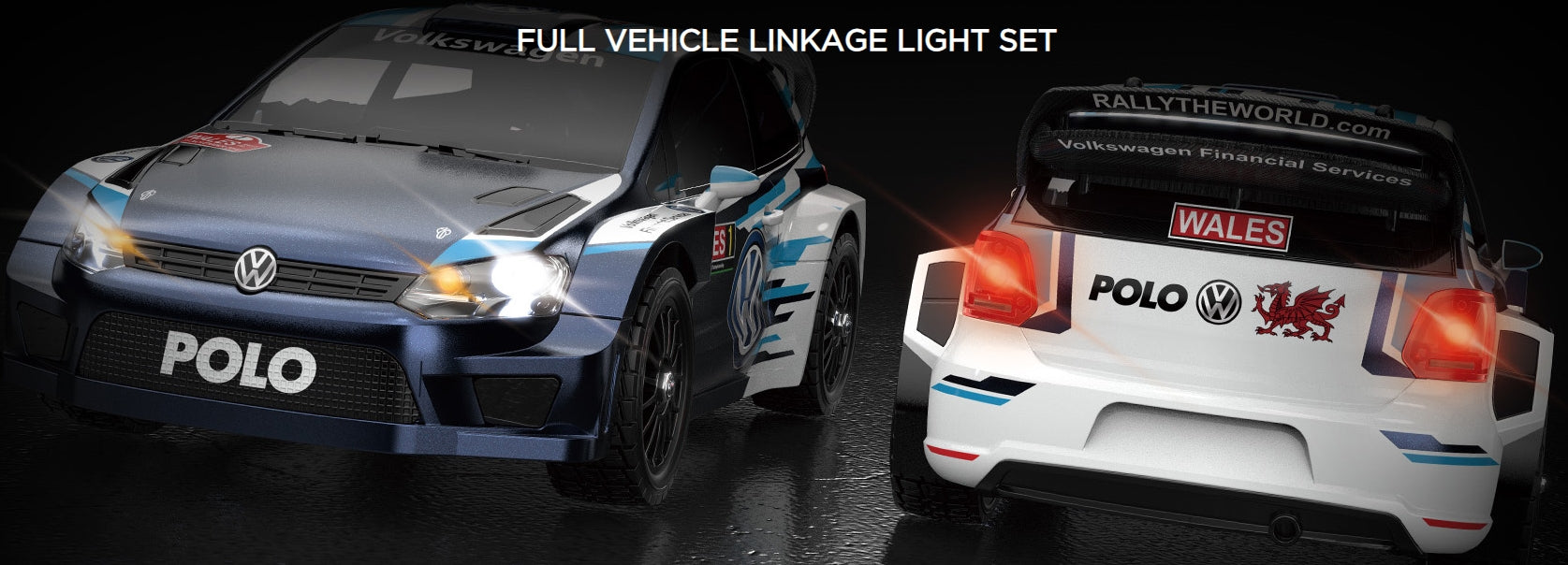 MJX 14304 1/14 RC rally car side profile