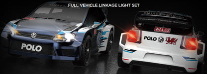 MJX 14304 1/14 RC rally car side profile