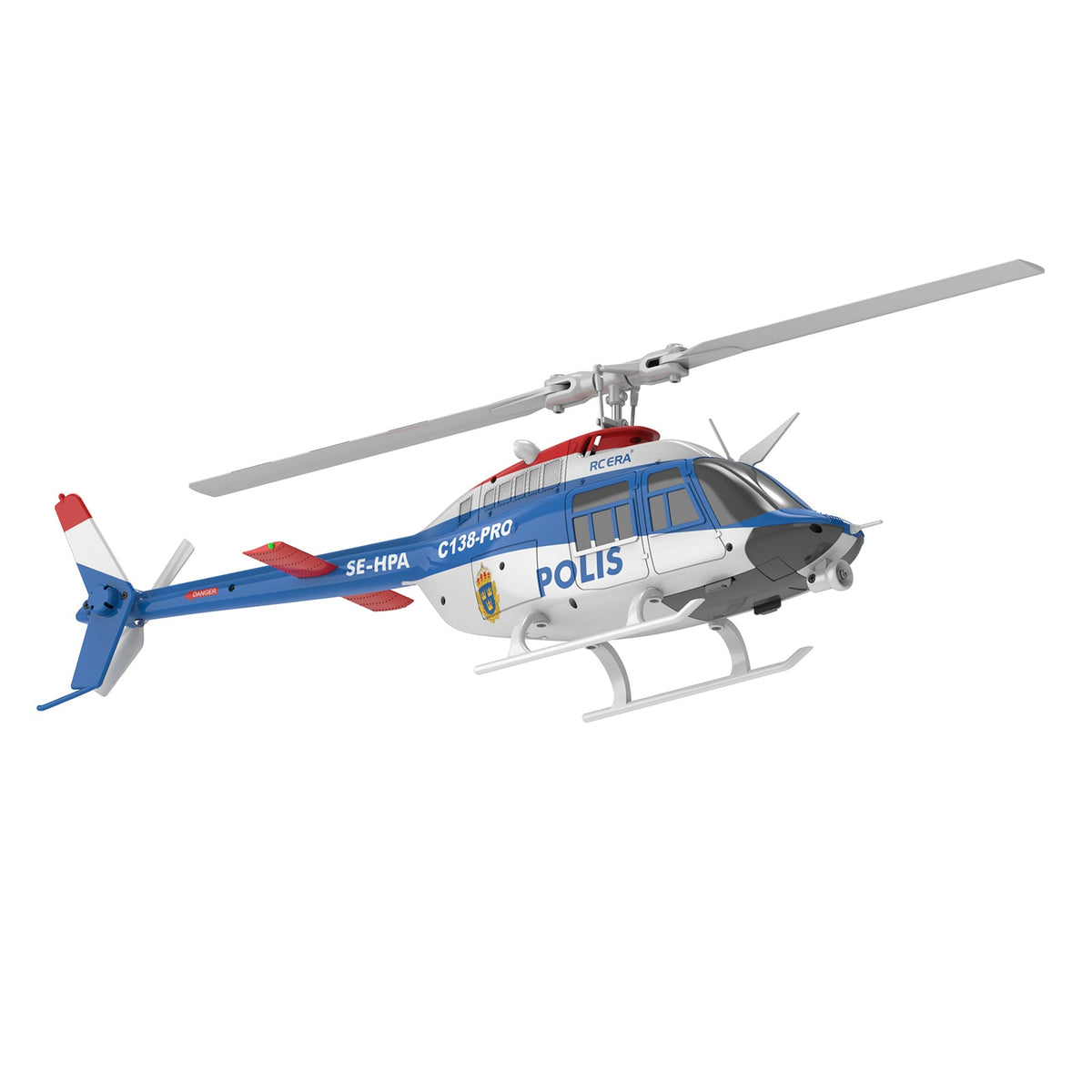 RC ERA C138 Pro brushless scale helicopter side view