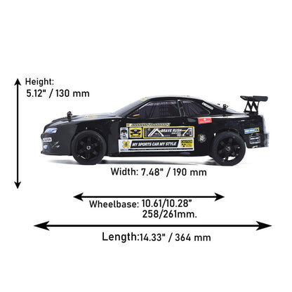VRX RH1026 brushless RC car feature detail 2