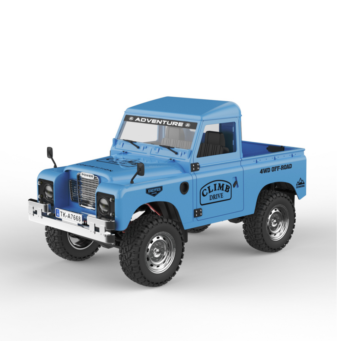 SG1009 Defender-style 1/10 RC crawler pickup