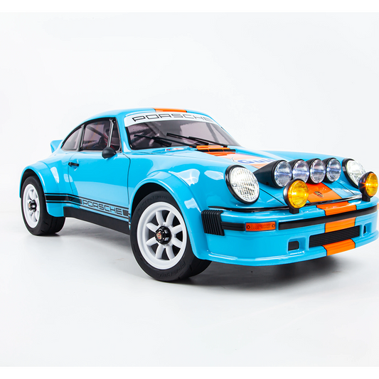 Blue Traction Hobby x Primal RC Porsche 934 1/6 brushless RC car