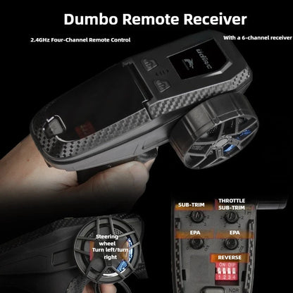 UDIRC UD1610S 4WD drivetrain and electronics