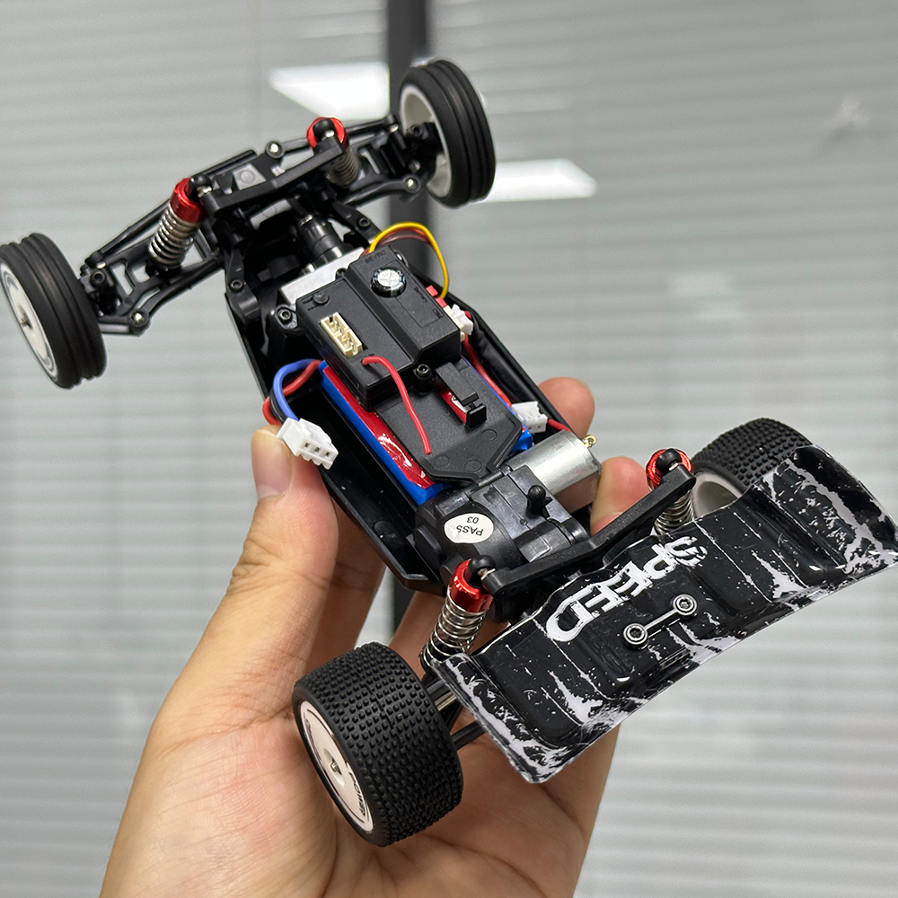WLtoys 244016 mini RC car chassis detail