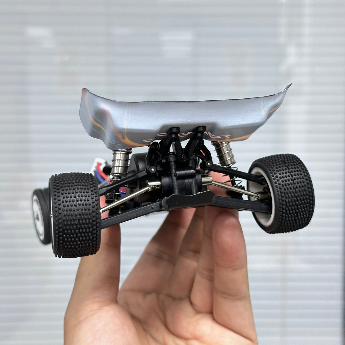 WLtoys 244016 V2 black RC buggy packaging note