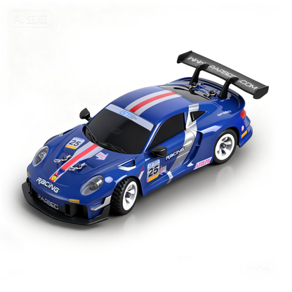 WLtoys 284019-A blue 1/28 4WD RC rally car