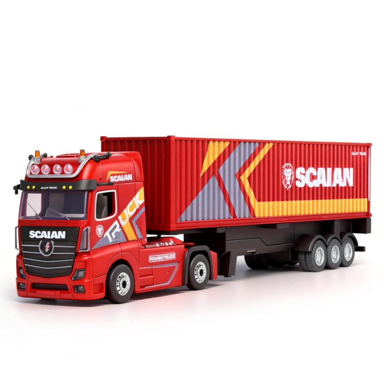 WLTOYS XK 6408 RC truck with container trailer