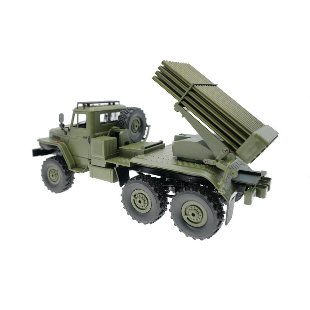 WPL B36-2 RC truck with mock launcher body