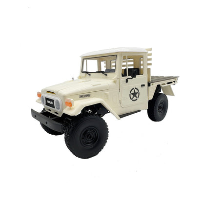 WPL C44 1/16 cream white 4WD RC crawler truck