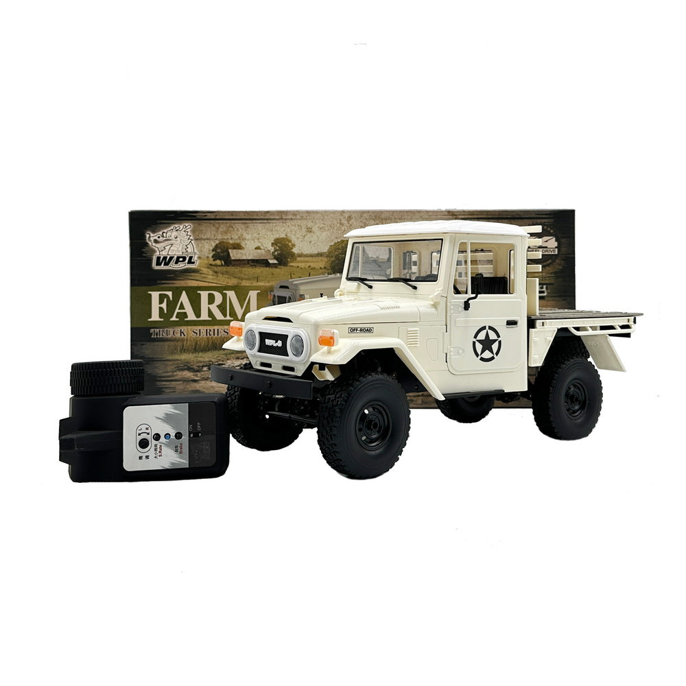 WPL C44 1/16 RC crawler truck side view