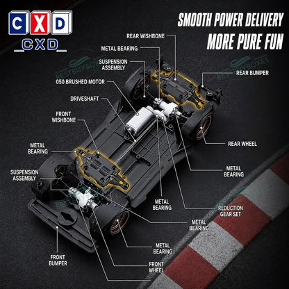 CXD 2401 4WD independent suspension chassis