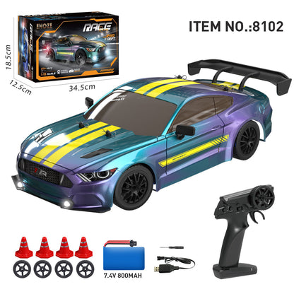 ENOZE 8102 purple 1/16 4WD RC drift car