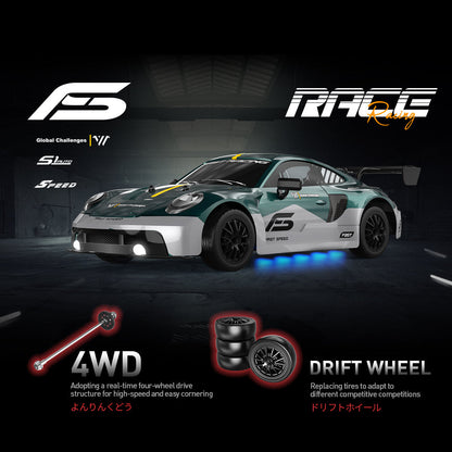 ENOZE 8100 series RC drift car package contents