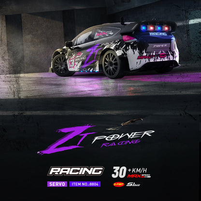 ENOZE 8804 / 8805 1/24 Scale Drift RC Car - Ford Rally or Porsche | 30KM/H Speed, LED Lights, 2.4GHz Remote Control