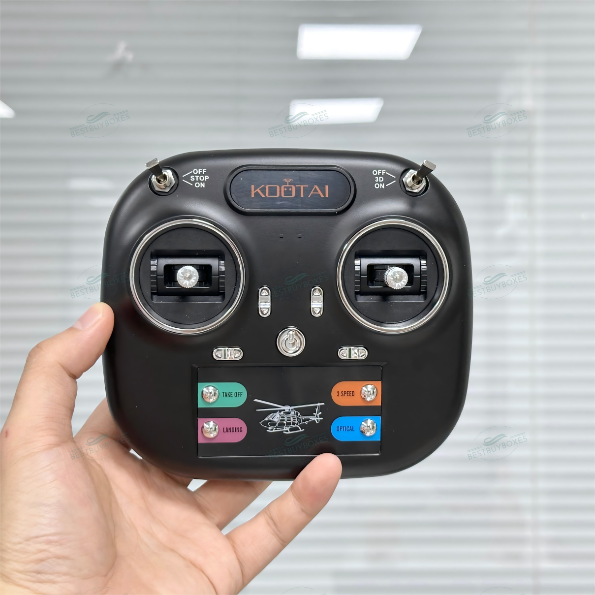 KOOTAI F05 RC helicopter and transmitter