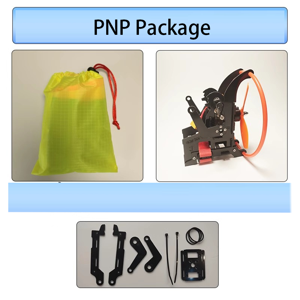 GCar300 RC powered paraglider PNP package contents