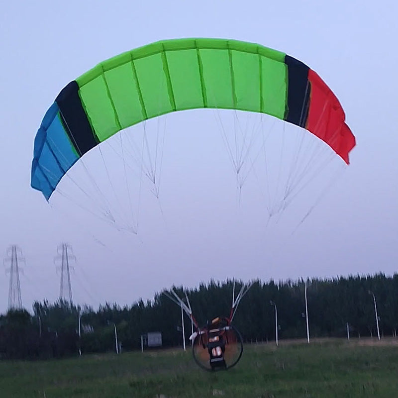 GCar300 1.28m RC powered paraglider in flight
