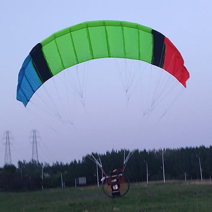 GCar300 1.28m RC powered paraglider in flight