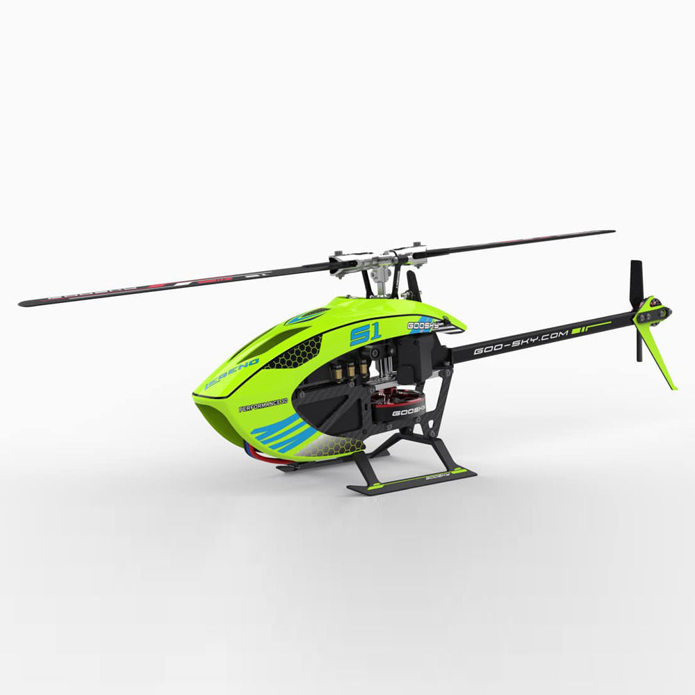 GOOSKY Legend S1 green BNF RC helicopter