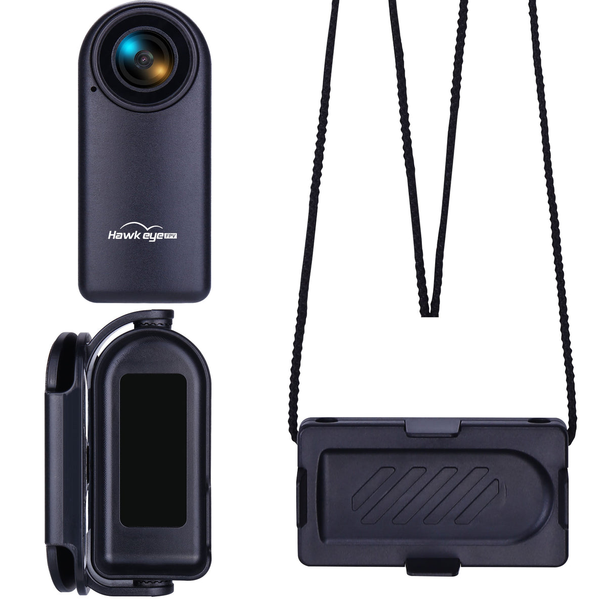 Hawkeye Thumb 3 camera with pet mounting setup