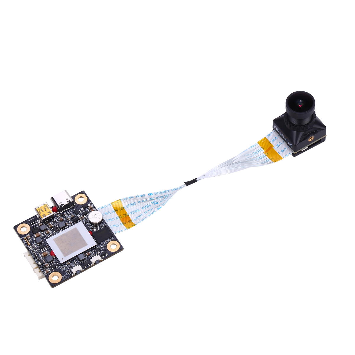 Hawkeye Split V5 4K FPV camera and 38mm recording board