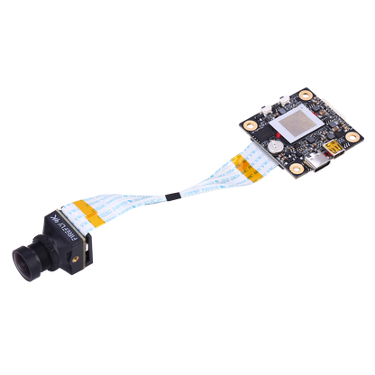 Hawkeye Split V5 19mm FPV camera module close-up