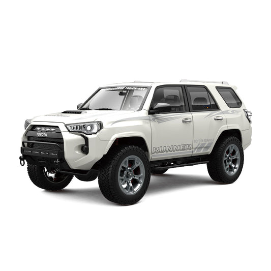 Hengguan HG4-209 Toyota 4Runner 1/18 Scale Licensed Alloy RC Car – Dual Motor, LED Lights, Smoke System