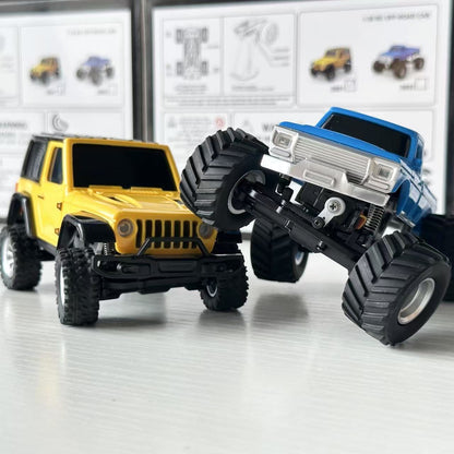 Jiabaile 3601 and 3602 mini RC crawler lineup