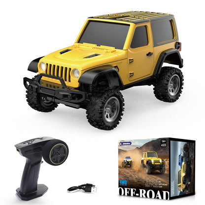 Jiabaile 3601 / 3602 1/36 Scale Mini 4WD RC Crawler – Micro Off-Road Rock Climber with Metal Wheels, Proportional Control, 3-Speed Throttle