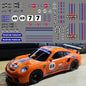 Jiabaile 4303 RC drift car custom decal sheet
