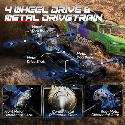 JIUSI Scout SC10 1/10 RC monster truck – jiusi sc10 full metal oil filled shocks