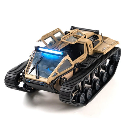 JJRC C8812 RIPSAW EV3-F4 2.4G High-Speed RC Tank Car with 360° Drift, Dual Motors, LED Lights