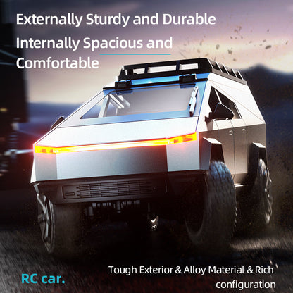 JJRC C8817 1/24 Full Proportional Alloy RC Car – Choose A (Motorcycle Add-On) or B (Camping Gear)