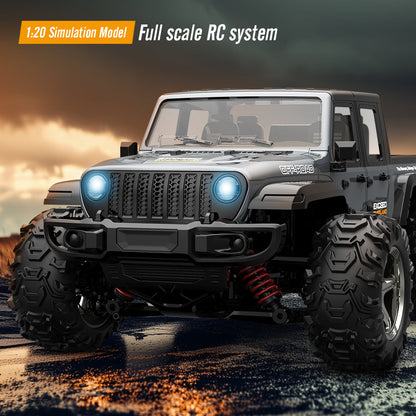 JJRC C8819 1/20 Scale High-Speed 4WD RC Pickup Truck – Off-Road, Waterproof, and RTR