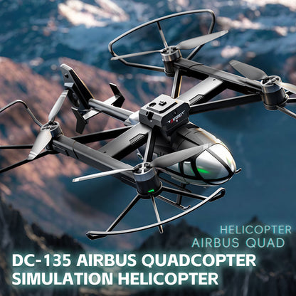 JJRC X38 DC-135 Airbus Quadcopter Drone (RC Helicopter) with 720P HD Camera and 5-Way Obstacle Avoidance