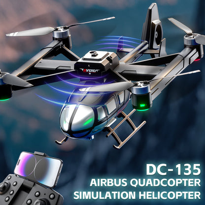 JJRC X38 DC-135 Airbus Quadcopter Drone (RC Helicopter) with 720P HD Camera and 5-Way Obstacle Avoidance