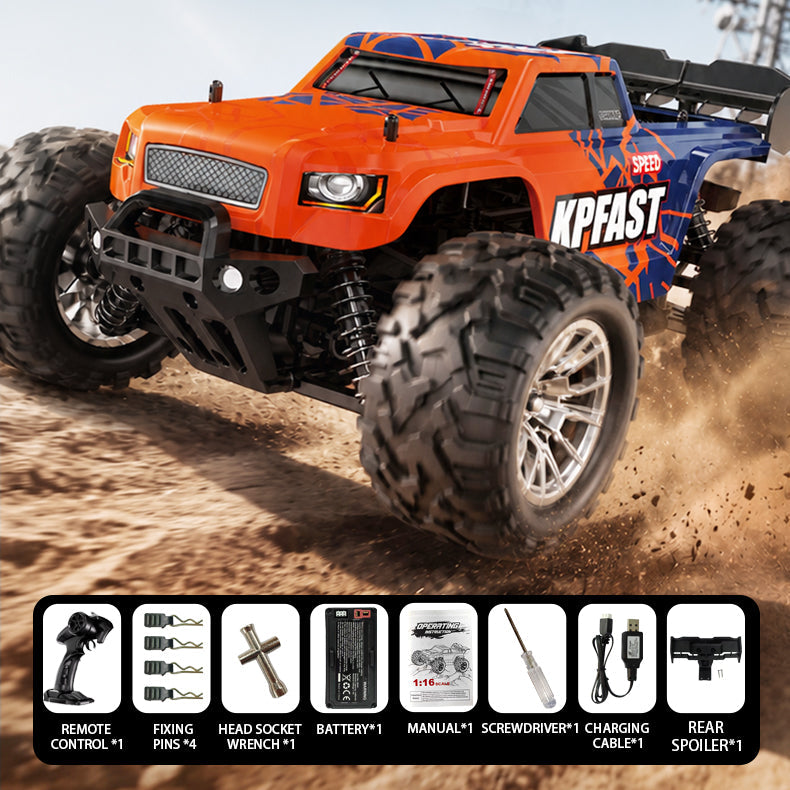 KFPlan KF13 1/16 4WD High Speed RC Off-Road Truck – 30km/h RTR