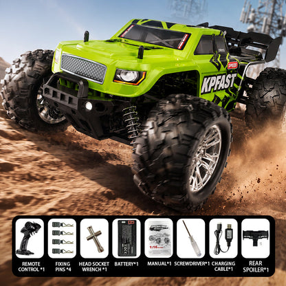 KFPlan KF13 splash-resistant RC truck feature