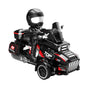KFPlan KF35 1:43 3-Wheel RC Drift Trike Motorcycle with Rider Figure 2.4GHz RTR Mini Drift Bike